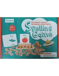 JUEGO DIDACTICO FORMA PALABRAS 52 LETRAS/26 TRJ REF. TT-169