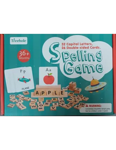 JUEGO DIDACTICO FORMA PALABRAS 52 LETRAS/26 TRJ REF. TT-169