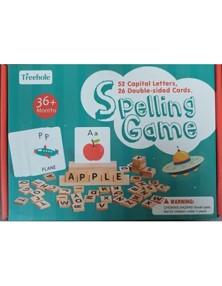 JUEGO DIDACTICO FORMA PALABRAS 52 LETRAS/26 TRJ REF. TT-169