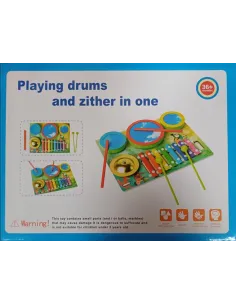 JUEGO DIDACTICO TAMBOR  XILOFONO REF. TT-195