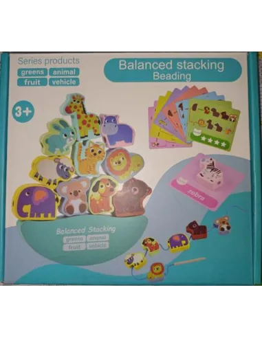 JUEGO DIDACTICO EQUILIBRIO ENHEB/ANIMALES REF. TT-119