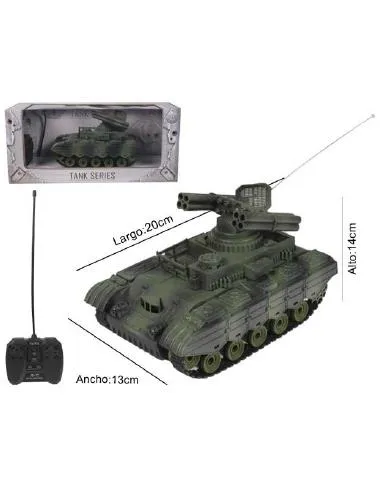 JUGUETE CARRO TANK MILITAR C/CONTROL REF. A1599941Q-W