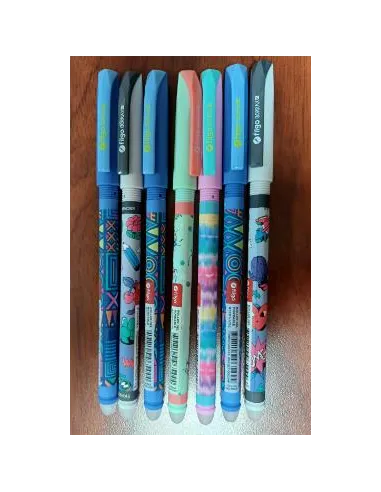 BOLIGRAFO BORRABLE FILGO GEL V/DISEÑOS T/AZUL R. BRXSE7-C12-003JMP