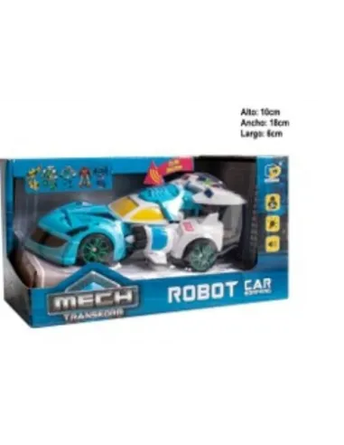 JUGUETE CARRO TRANSFORMER C/LUZ Y MUSICA 2021836/D622-H082A 93666
