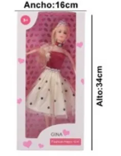 JUGUETE MUÑECA 11.5 2373450 249609
