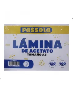 MICA PASSOLA P/PLASTIFICAR A3 150 MIC x 100