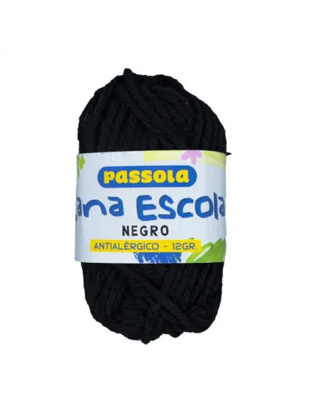LANA PASSOLA 12G NEGRO