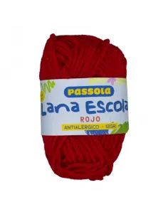 LANA PASSOLA 12G ROJO