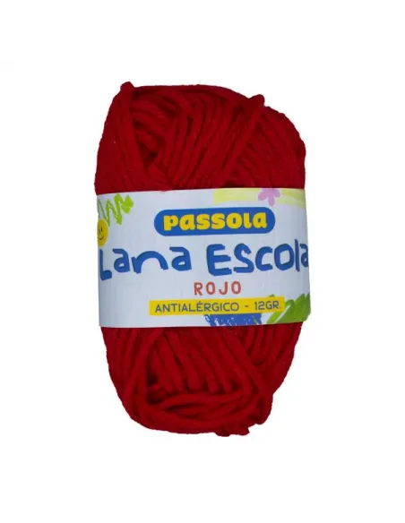 LANA PASSOLA 12G ROJO