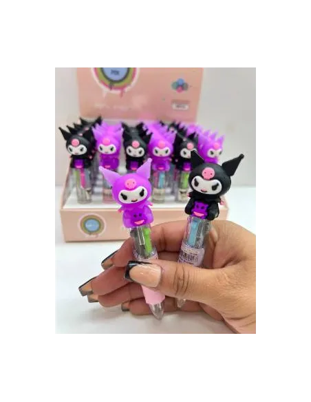 BOLIGRAFO KUROMI TINTA AZUL-NEGRA-ROJA RA