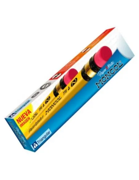 LAPIZ MONGOL TRIANGULAR 2HB