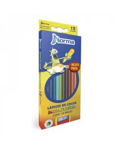 LAPIZ NORMA ACUARELABLE X12 COLOR [532972]