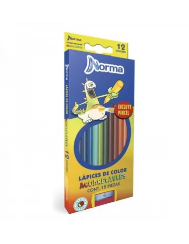 LAPIZ NORMA ACUARELABLE X12 COLOR [532972]