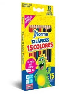 LAPIZ NORMA 12/15 COL 4.2MM C/SACAP (950622)