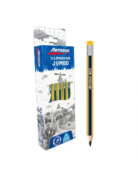 LAPIZ ARTESCO TRIANG PARV JUMBO C/BORRADOR