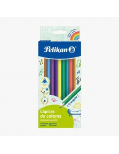 LAPIZ PELIKAN TRIANG. LARGO X 12 COL