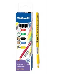 LAPIZ PELIKAN MARCATODO AMARILLO PTA. CERA