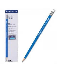 LAPIZ STAEDTLER NORICA HB C/BORRADOR [132-46]