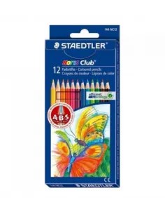 LAPIZ STAEDTLER HEXA LARGOX12 COLORBORRADOR 144NC12