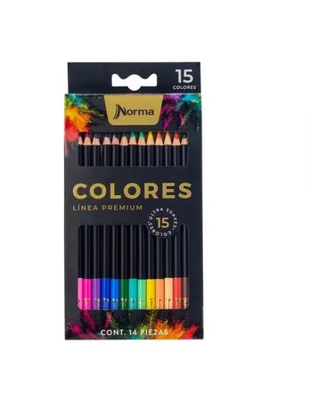 LAPIZ COLOR NORMA PREMIUM X 15 [558858]