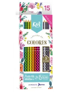 LAPIZ COLOR NORMA KIUT X 15 [552170] 557238