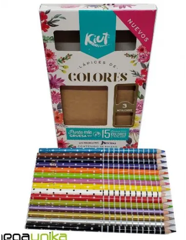 LAPIZ COLOR NORMA KIUT X 15 [552170] 557238