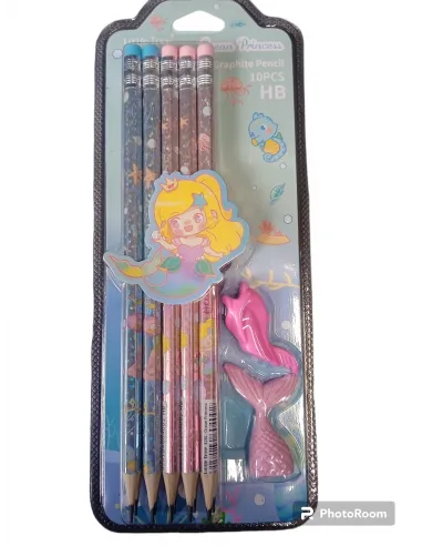 LAPICES LITTLE TREE OCEAN PRINCESS HB C/BORRADOR MG111004-E