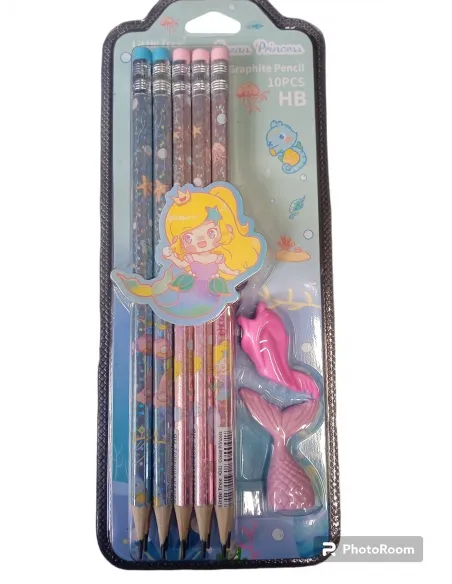 LAPICES LITTLE TREE OCEAN PRINCESS HB C/BORRADOR MG111004-E