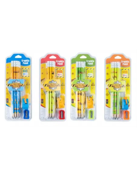 LAPICES LITTLE TREE CAMION CONSTRUCCION HB C/BORRADOR SACAPUNTA MC111043-E