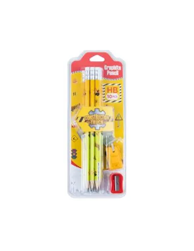 LAPICES LITTLE TREE CAMION CONSTRUCCION HB C/BORRADOR SACAPUNTA MC111043-E