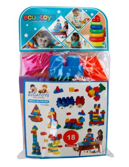 LEGO SUPER BLOQUES DIDACTICOS GRANDE X 18UND JP-141