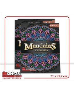 LIBRO SIGMA MANDALAS P/PINTAR 1-2-3-4-5