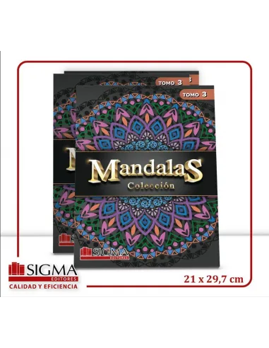 LIBRO SIGMA MANDALAS P/PINTAR 1-2-3-4-5