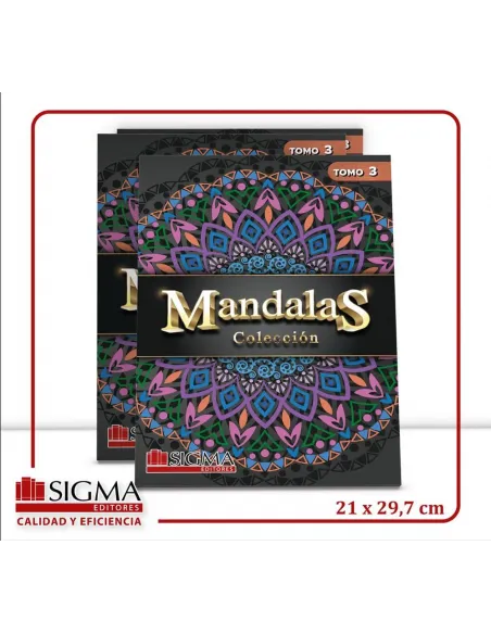LIBRO SIGMA MANDALAS P/PINTAR 1-2-3-4-5