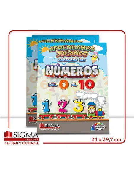 LIBRO SIGMA APRENDAMOS NUMEROS 0-10