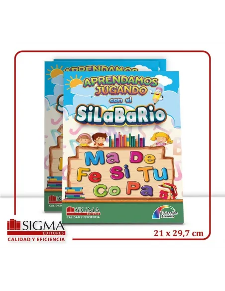 LIBRO SIGMA APRENDAMOS SILABARIO