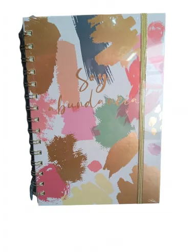 LIBRETA ARTESCO ANILLADA PASTEL C/LIGA