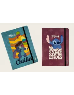 LIBRETA IDEAL PASTA DURA LILO Y STITCH 80HJS LINEAS