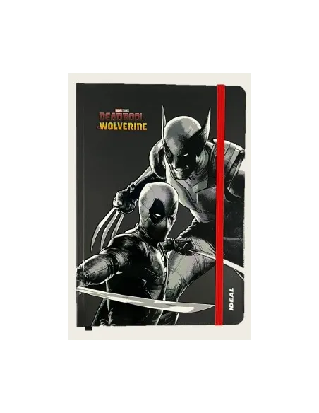 LIBRETA IDEAL PASTA DURA DEADPOOL 80HJS LINEAS