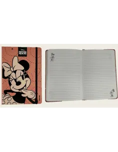 LIBRETA IDEAL PASTA DURA MINNIE 80HJS LINEAS