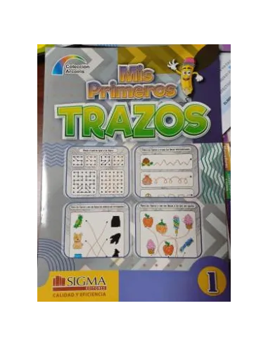 LIBRO SIGMA MIS PRIMEROS TRAZOS 1