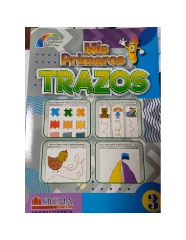 LIBRO SIGMA MIS PRIMEROS TRAZOS 3
