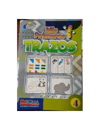 LIBRO SIGMA MIS PRIMEROS TRAZOS 4