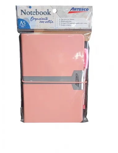 LIBRETA ARTESCO NB PASTEL NUDE 96H 80GR  LAPICERO