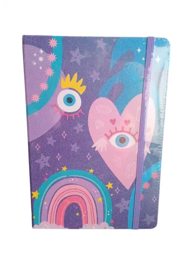 LIBRETA ARTESCO GLITTER MAGIC C/LIGA