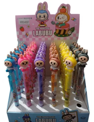 BOLIG. RA RETRACTIL LABUBU V/COLORES KRD-K057