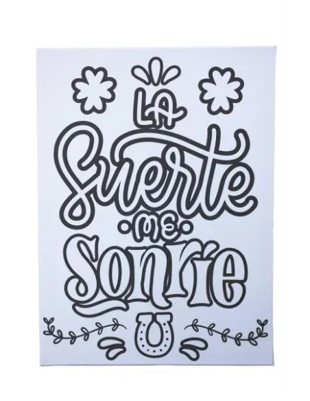 LIENZO PASSOLA C/MARCO Y DISEÑO 30X40CM