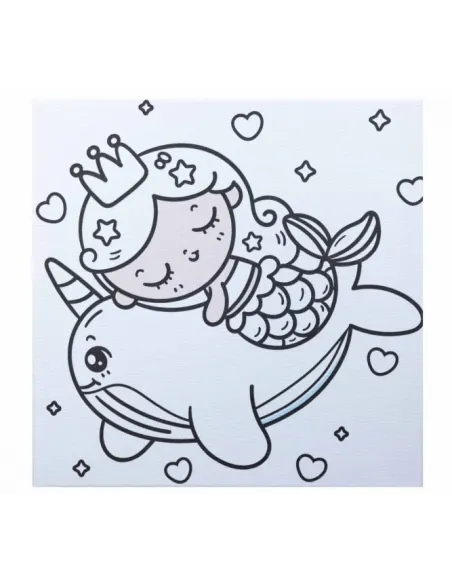 LIENZO PASSOLA C/DISEÑO 25X25 CM