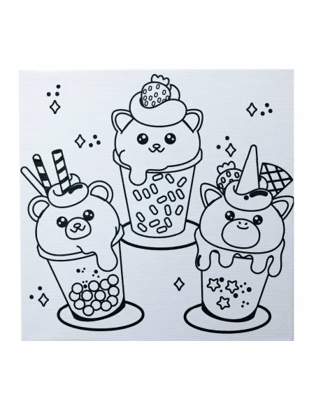 LIENZO PASSOLA C/DISEÑO 25X25 CM