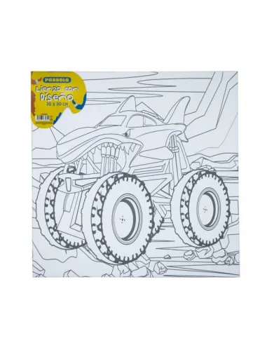 LIENZO PASSOLA C/DISEÑO 30X30 CM